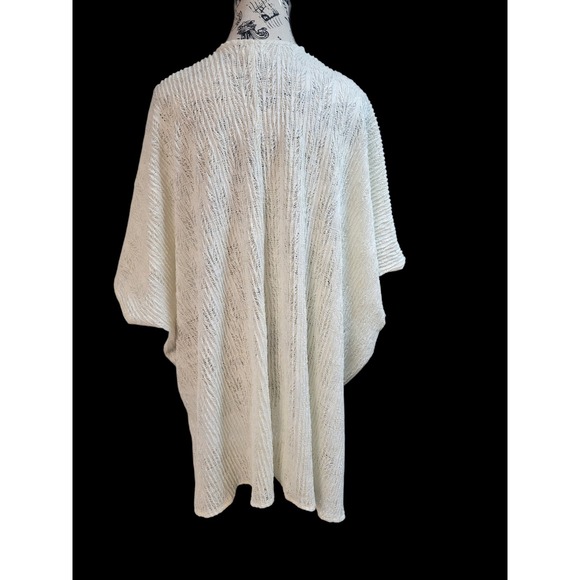 Maurices CoastalChic Cardigan One Size Off White Women's Festival / Whimsigoth - Picture 2 of 11
